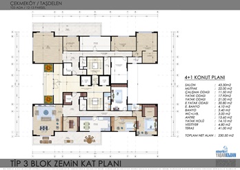 I_ TİP 3 BLOK 230 ZEMIN KAT